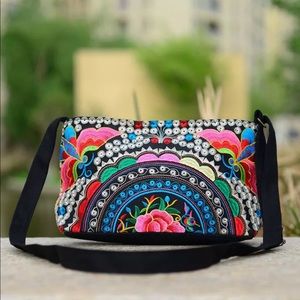 💥SALE💥 Flower handmade canvas purse